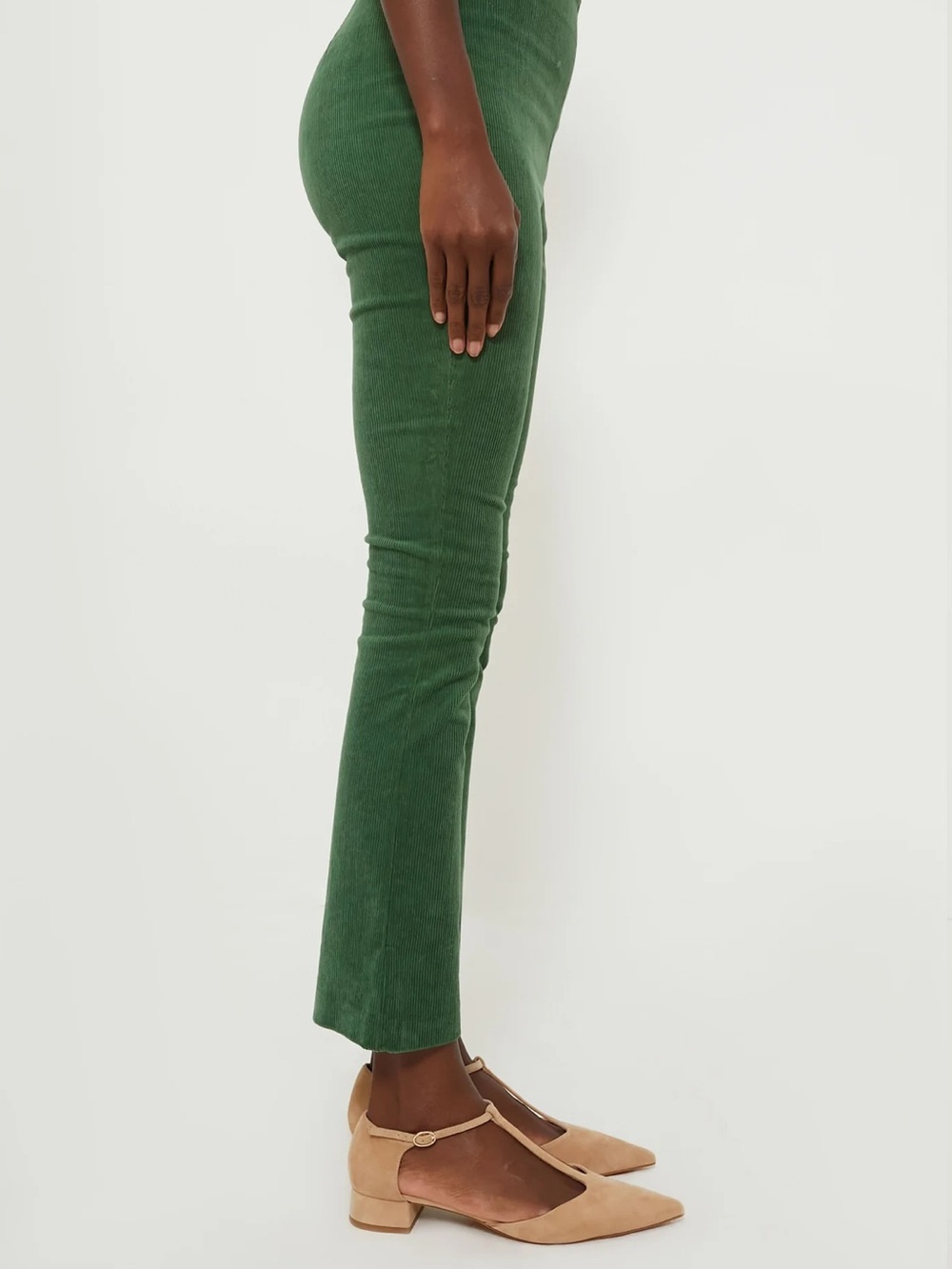 Tuckernuck Olive Green Straight-Leg Corduroy Pants Size Large - Picture 2 of 6
